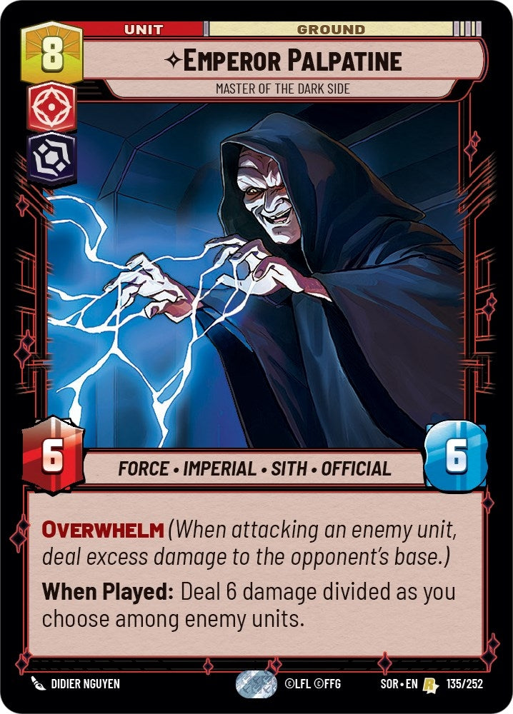 Image for Emperor Palpatine - Master of the Dark Side - Star Wars: Unlimited