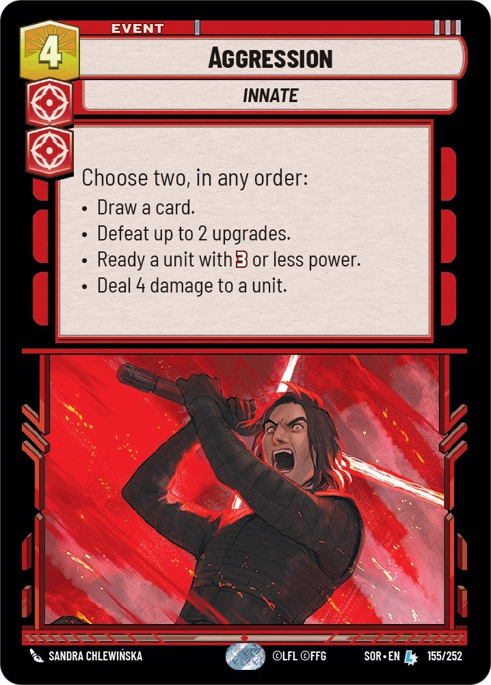 Image for Aggression - Star Wars: Unlimited