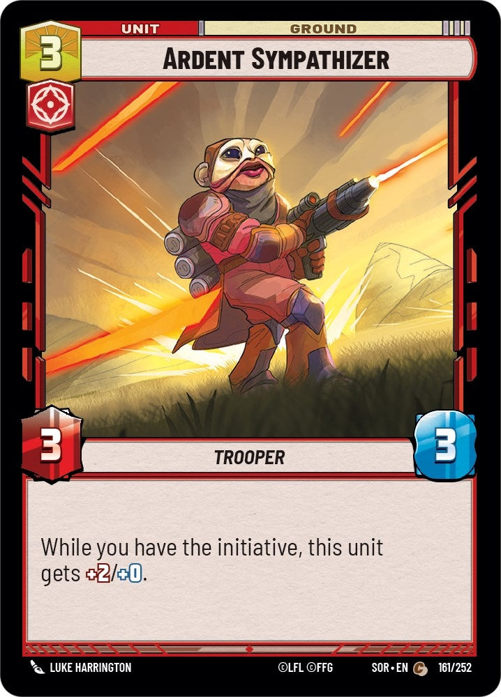 Image for Ardent Sympathizer - Star Wars: Unlimited
