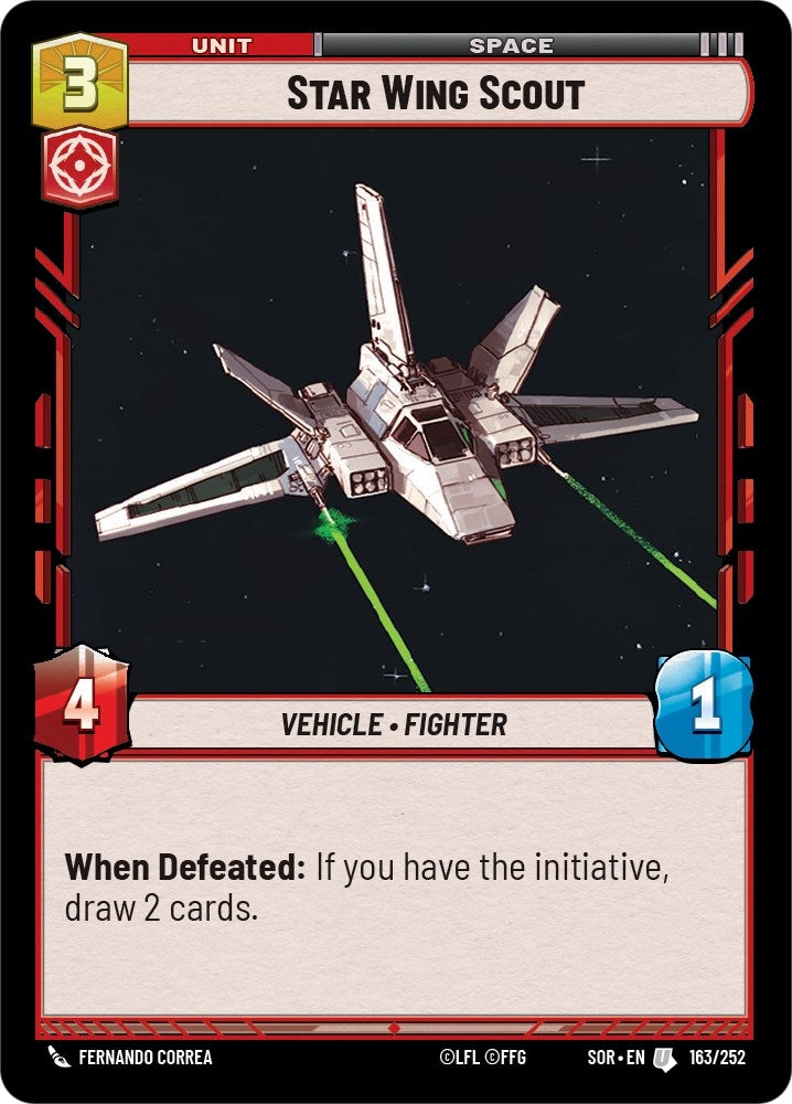 Image for Star Wing Scout - Star Wars: Unlimited