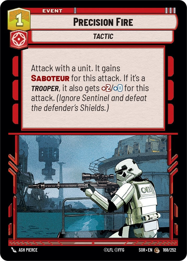 Image for Precision Fire - Star Wars: Unlimited