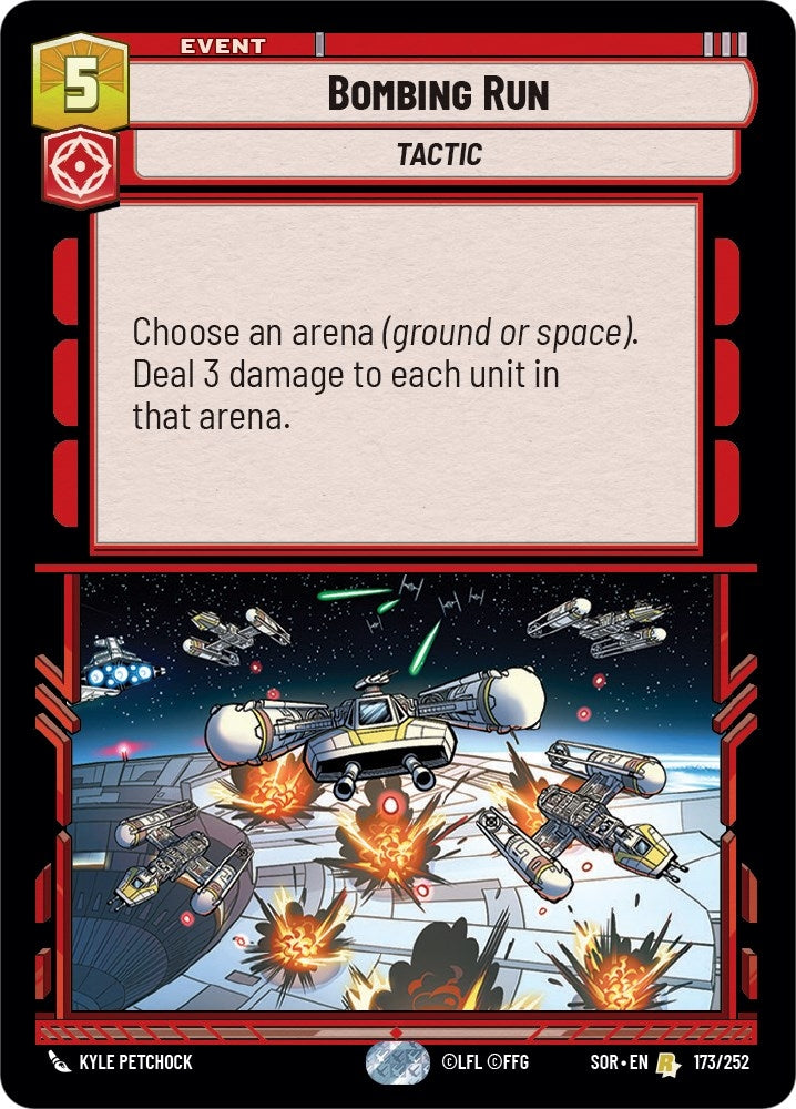 Image for Bombing Run - Star Wars: Unlimited