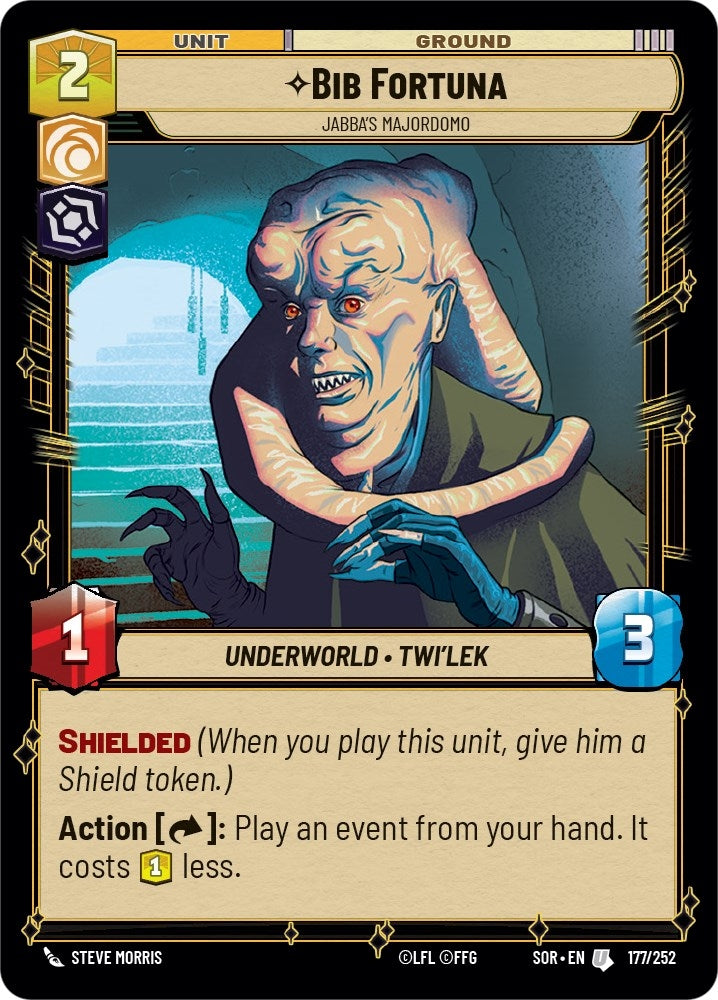 Image for Bib Fortuna - Jabba's Majordomo - Star Wars: Unlimited