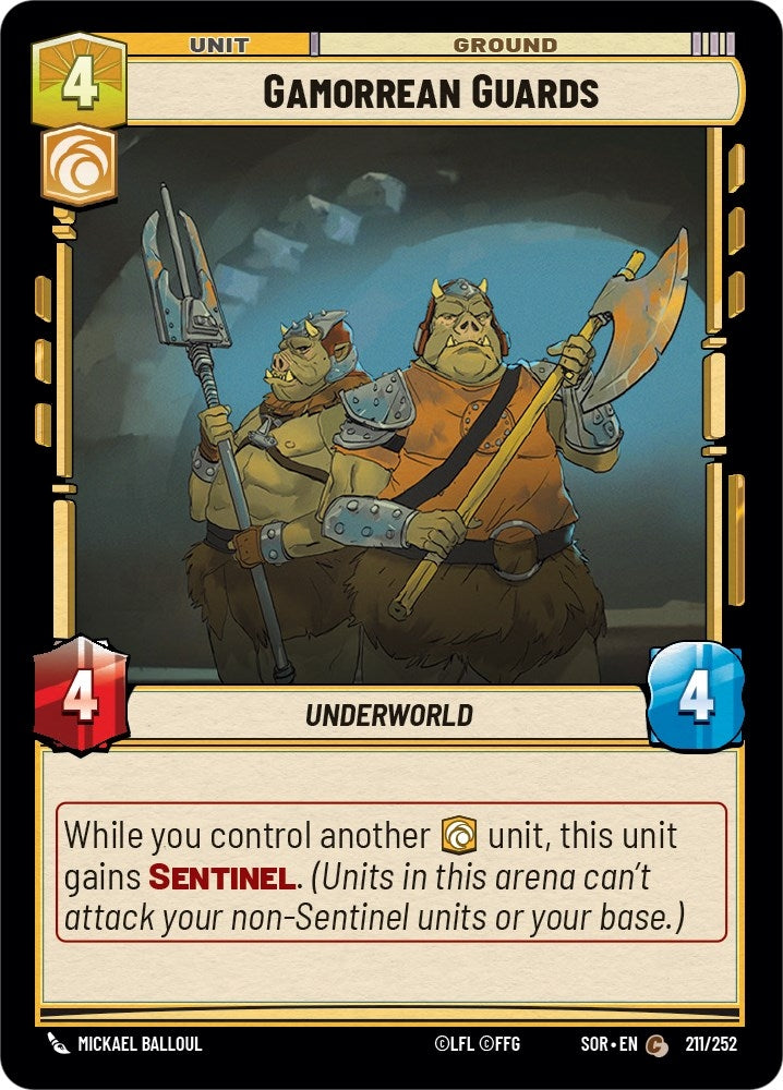 Image for Gamorrean Guards - Star Wars: Unlimited