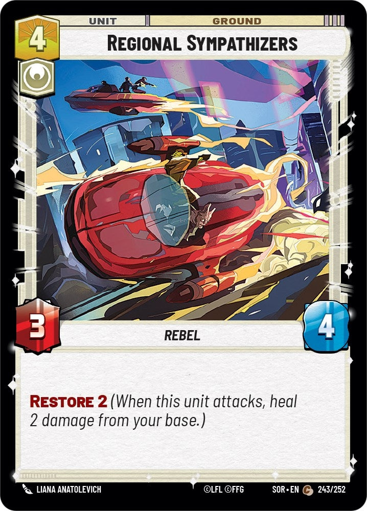 Image for Regional Sympathizers - Star Wars: Unlimited
