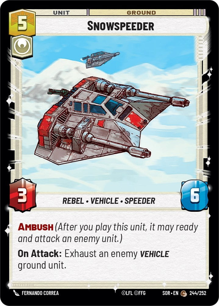 Image for Snowspeeder - Star Wars: Unlimited