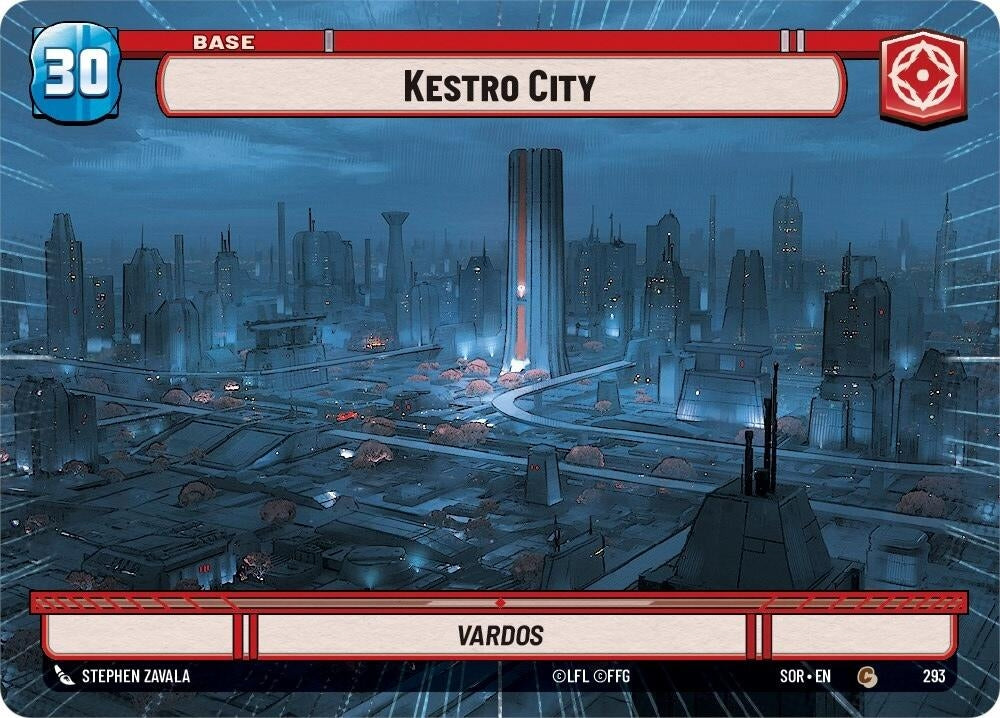 Image for Kestro City (Hyperspace) - Star Wars: Unlimited