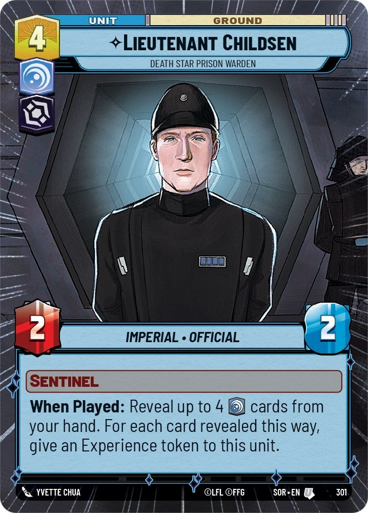 Image for Lieutenant Childsen - Death Star Prison Warden (Hyperspace) - Star Wars: Unlimited