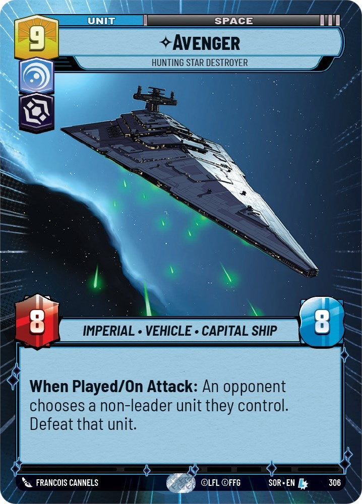 Image for Avenger - Hunting Star Destroyer (Hyperspace) - Star Wars: Unlimited