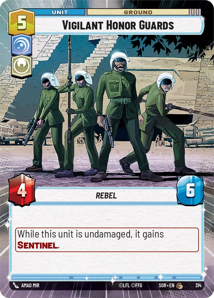 Image for Vigilant Honor Guards (Hyperspace) - Star Wars: Unlimited