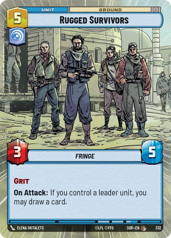 Image for Rugged Survivors (Hyperspace) - Star Wars: Unlimited