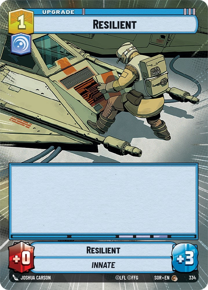 Image for Resilient (Hyperspace) - Star Wars: Unlimited