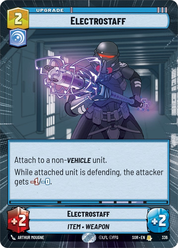 Image for Electrostaff (Hyperspace) - Star Wars: Unlimited