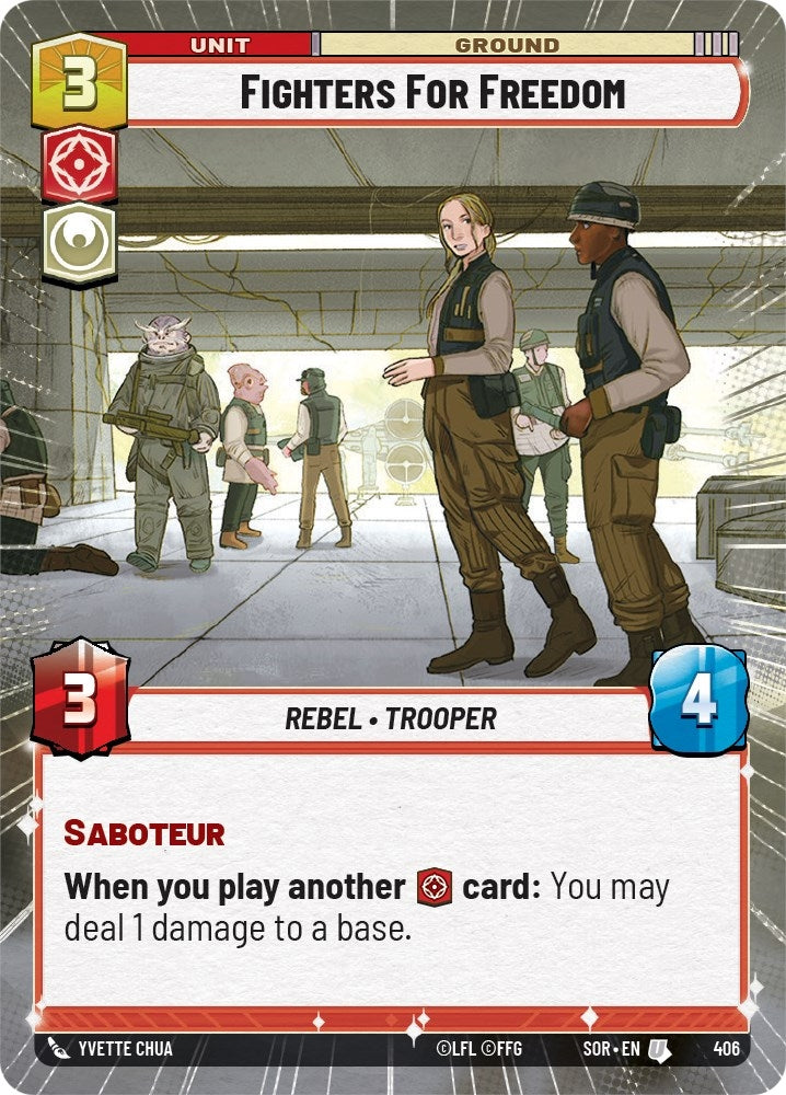 Image for Fighters For Freedom (Hyperspace) - Star Wars: Unlimited