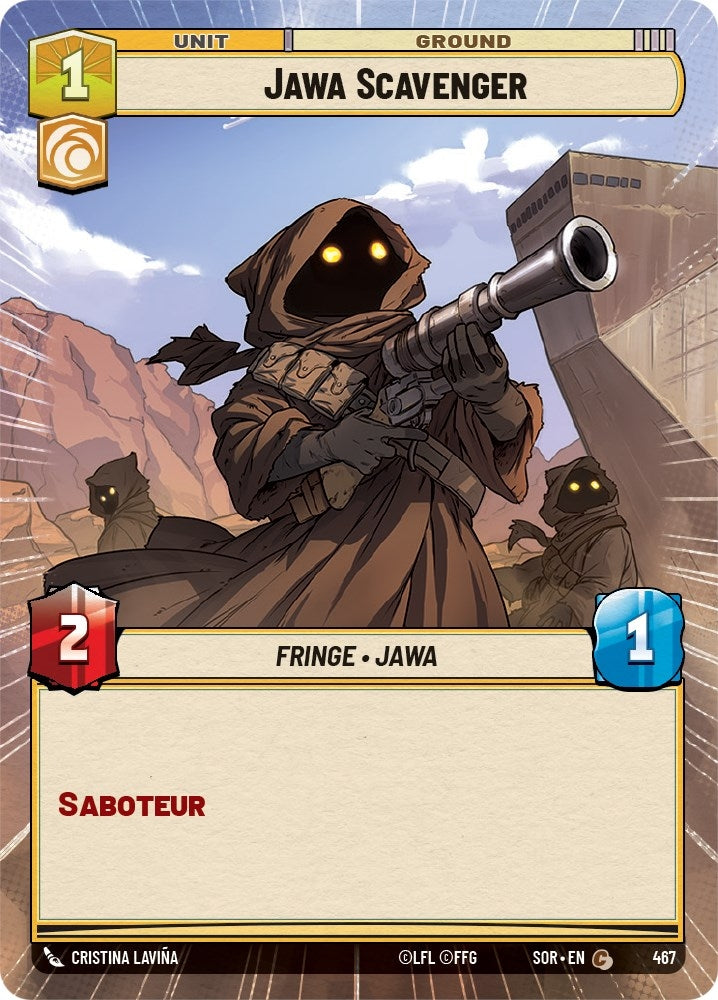 Image for Jawa Scavenger (Hyperspace) - Star Wars: Unlimited