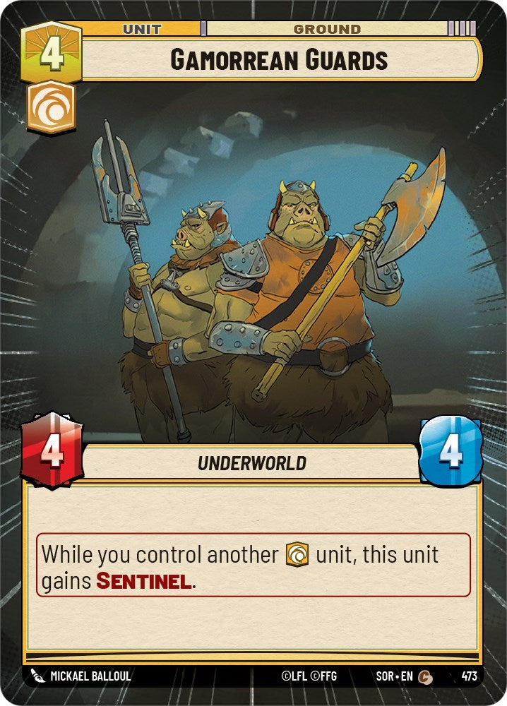 Image for Gamorrean Guards (Hyperspace) - Star Wars: Unlimited
