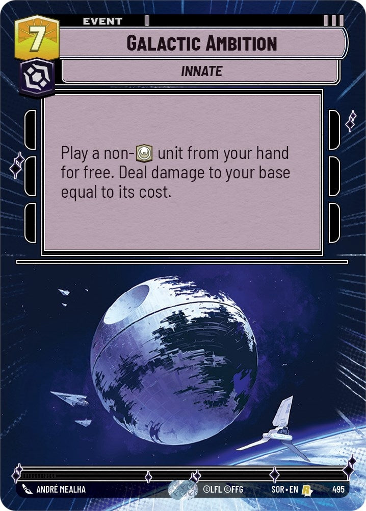 Image for Galactic Ambition (Hyperspace) - Star Wars: Unlimited