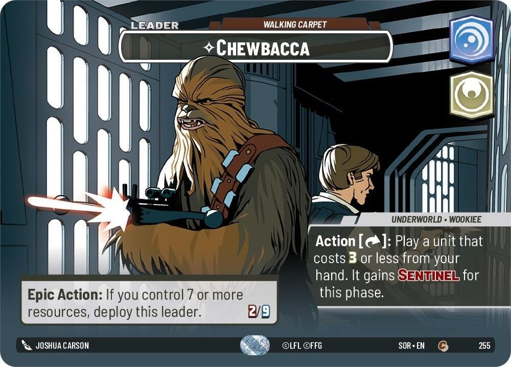 Image for Chewbacca - Walking Carpet (Showcase) - Star Wars: Unlimited