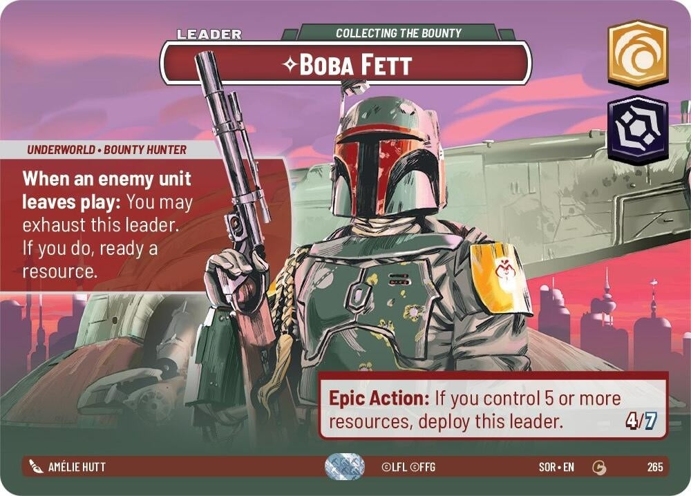 Image for Boba Fett - Collecting the Bounty (Showcase) - Star Wars: Unlimited