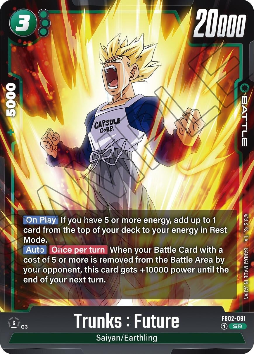 Image for Trunks : Future - FB02-091 - Dragon Ball Super: Fusion World