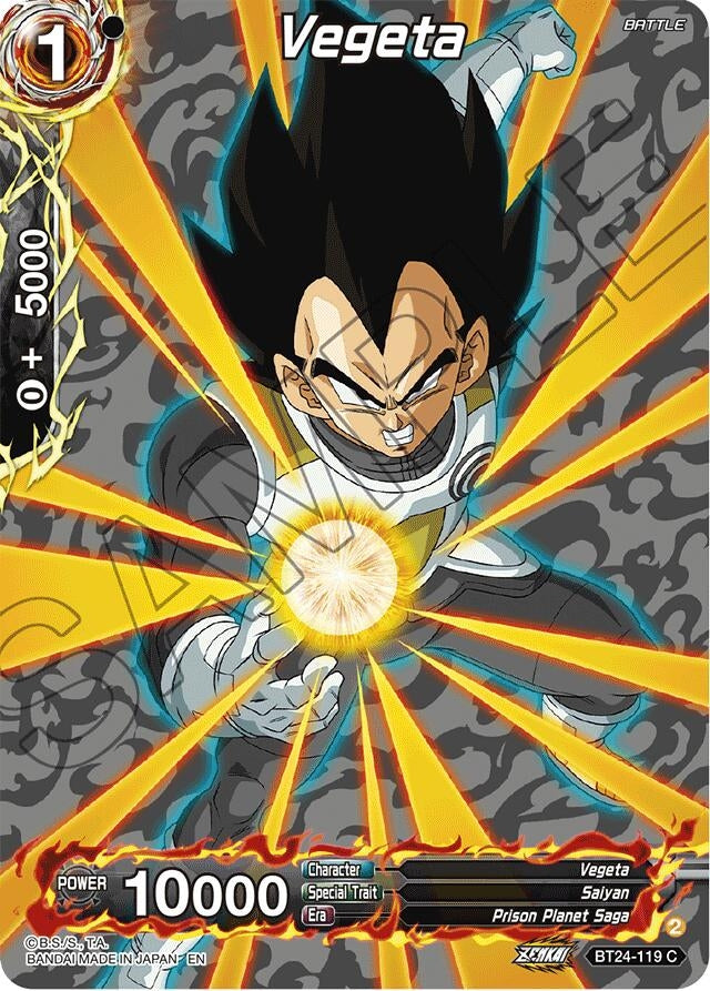 Image for Vegeta (Collector Booster Silver) - Dragon Ball Super: Masters
