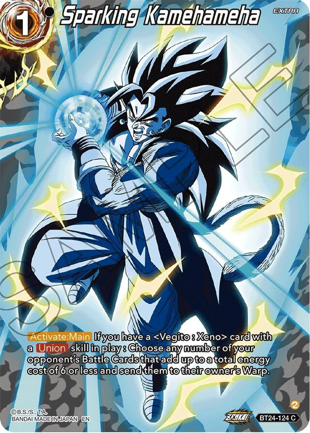 Image for Sparking Kamehameha (Collector Booster Silver) - Dragon Ball Super: Masters