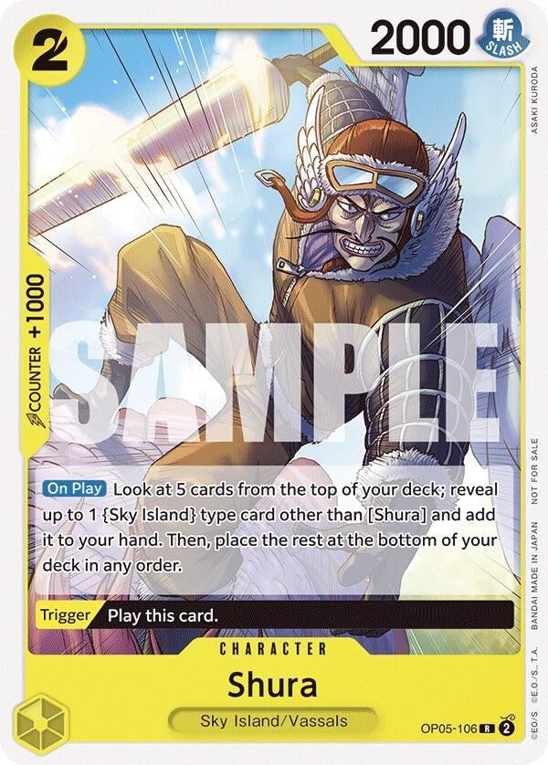 Image for Shura (Tournament Pack Vol. 7) - One Piece Card Game