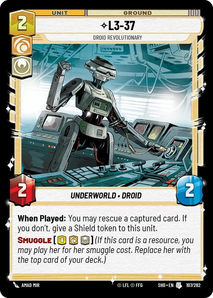 Image for L3-37 - Droid Revolutionary - Star Wars: Unlimited