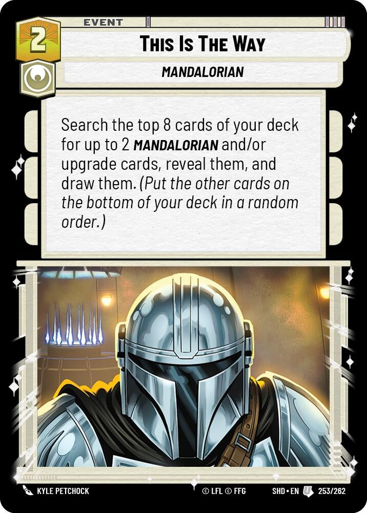 Image for This Is The Way - Star Wars: Unlimited