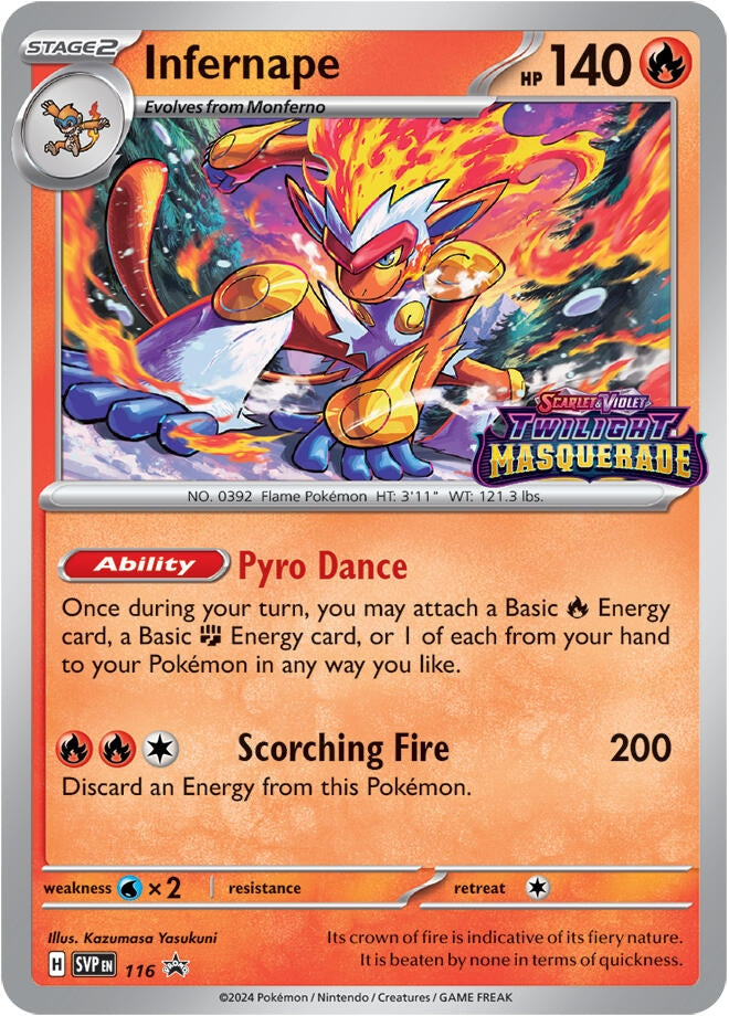 Image for Infernape - 116 - Pokemon