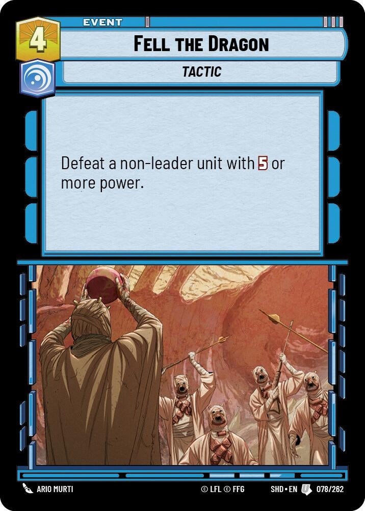Image for Fell the Dragon - Star Wars: Unlimited