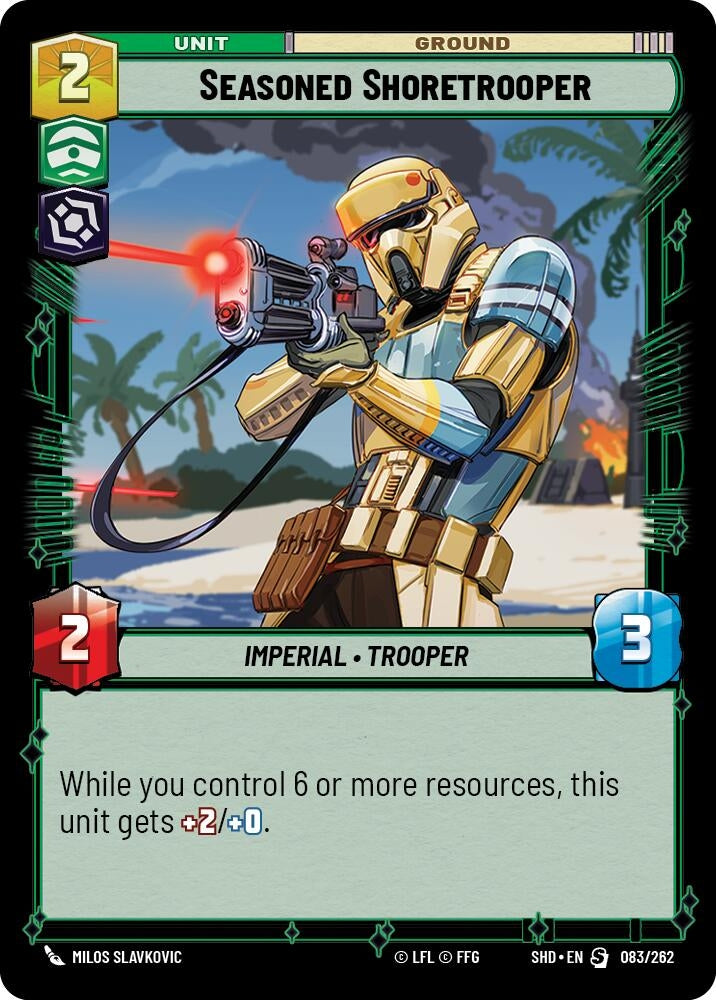 Image for Seasoned Shoretrooper - Star Wars: Unlimited