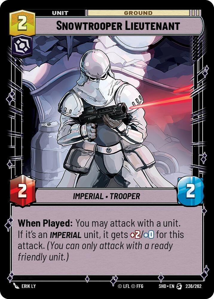 Image for Snowtrooper Lieutenant - Star Wars: Unlimited