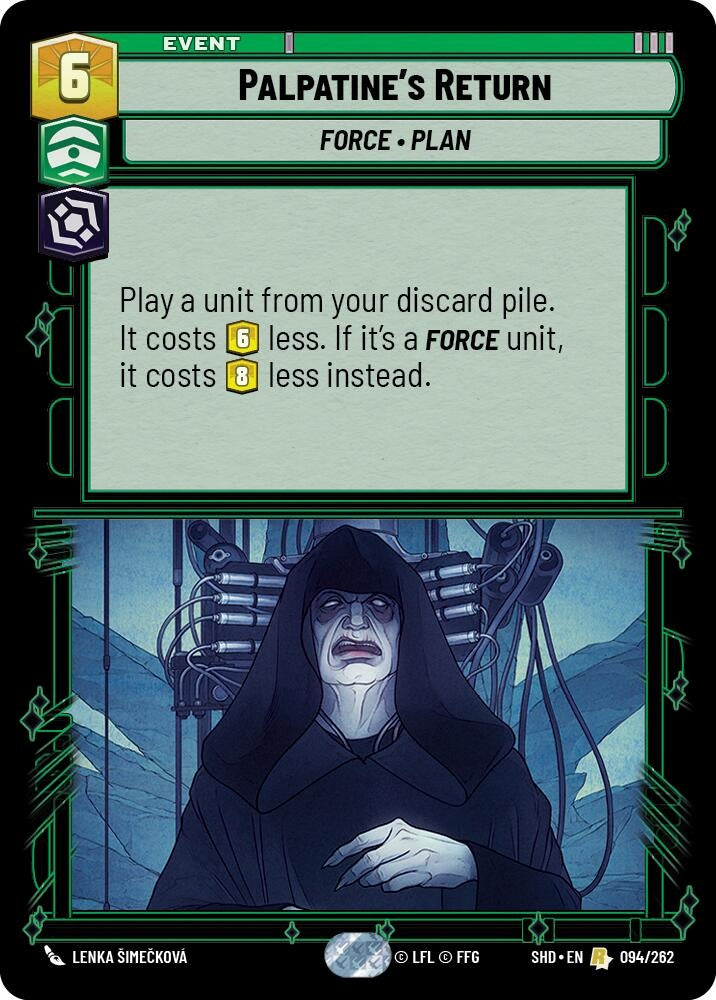 Image for Palpatine's Return - Star Wars: Unlimited