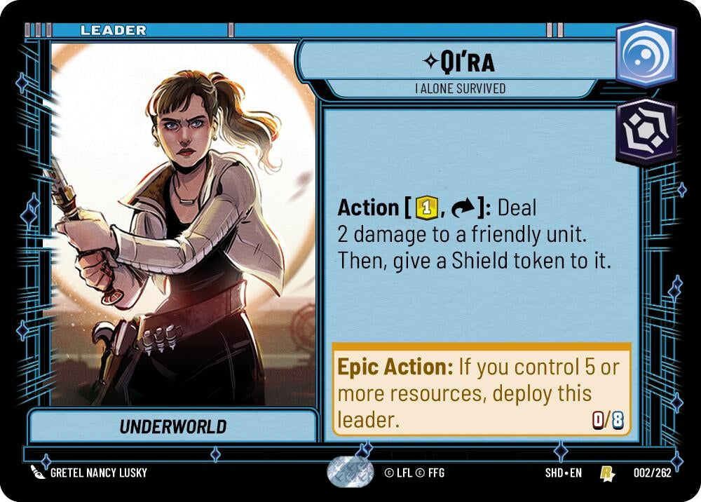 Image for Qi'ra - I Alone Survived - Star Wars: Unlimited