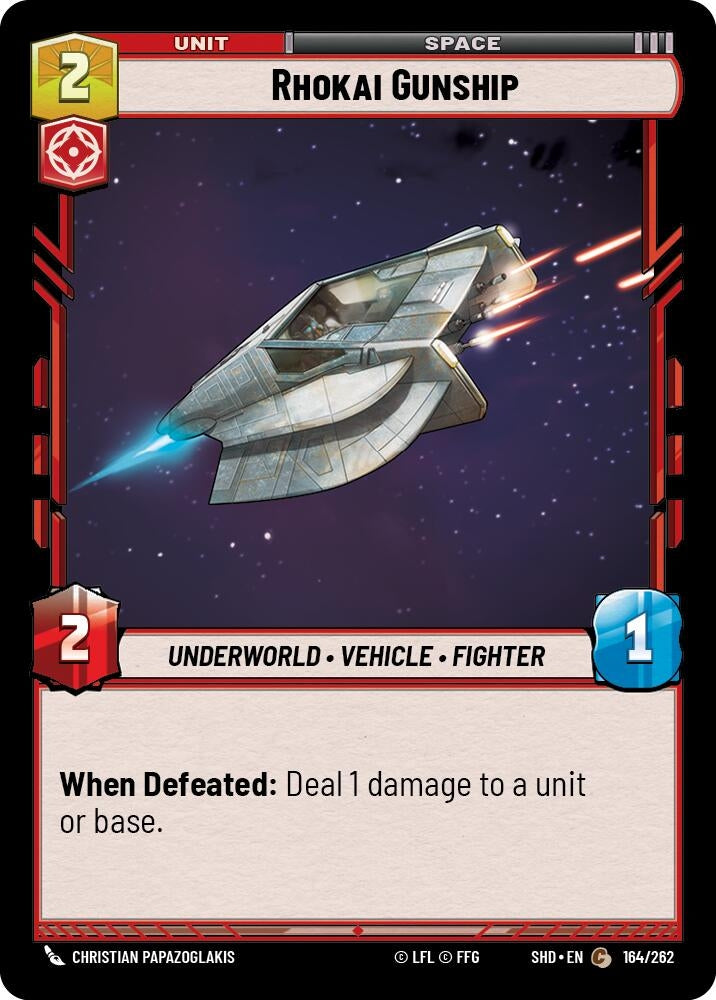 Image for Rhokai Gunship - Star Wars: Unlimited