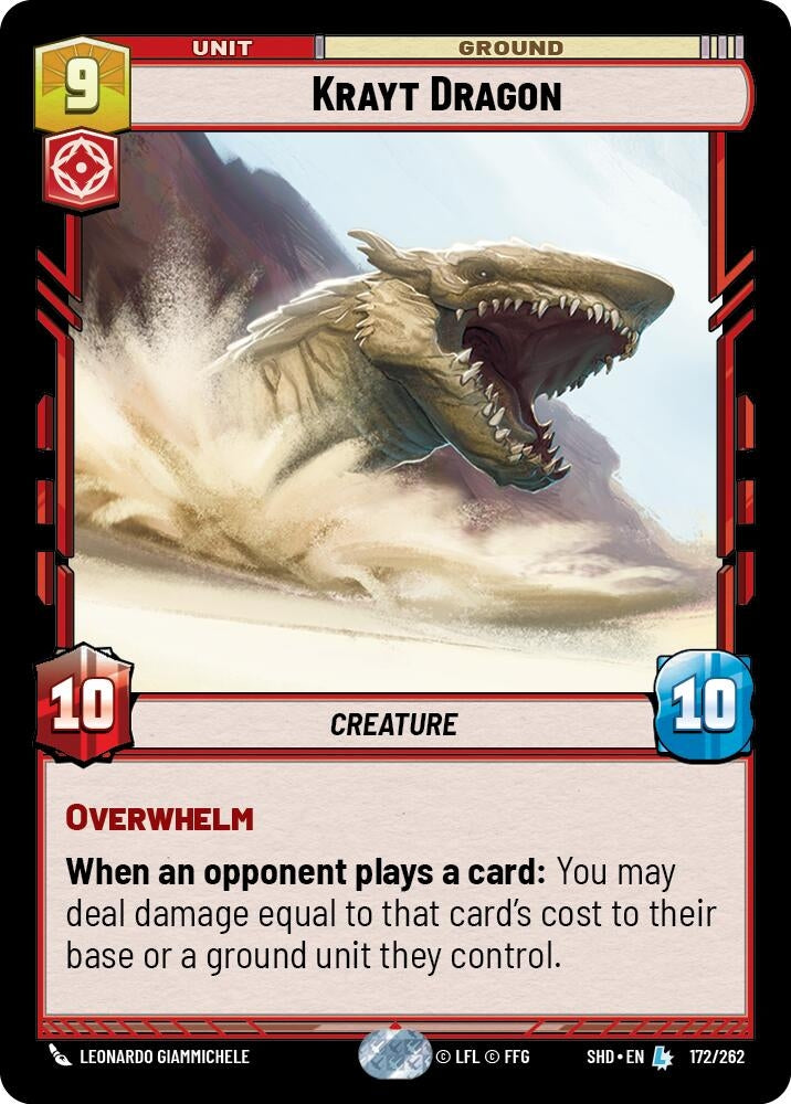 Image for Krayt Dragon - Star Wars: Unlimited