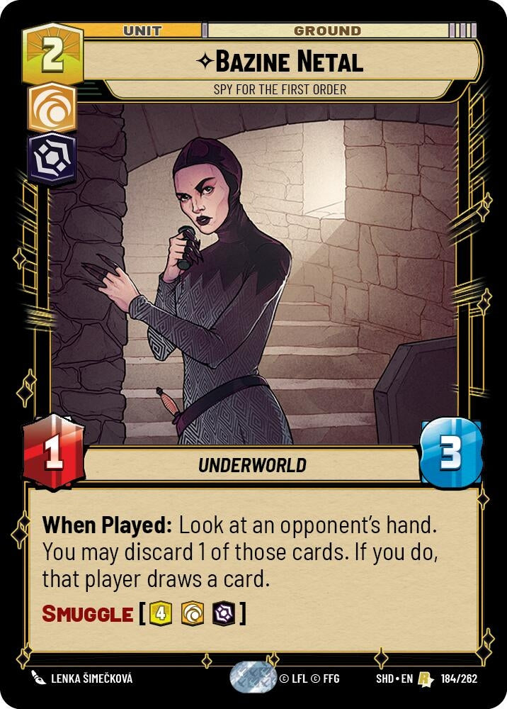 Image for Bazine Netal - Spy for the First Order - Star Wars: Unlimited