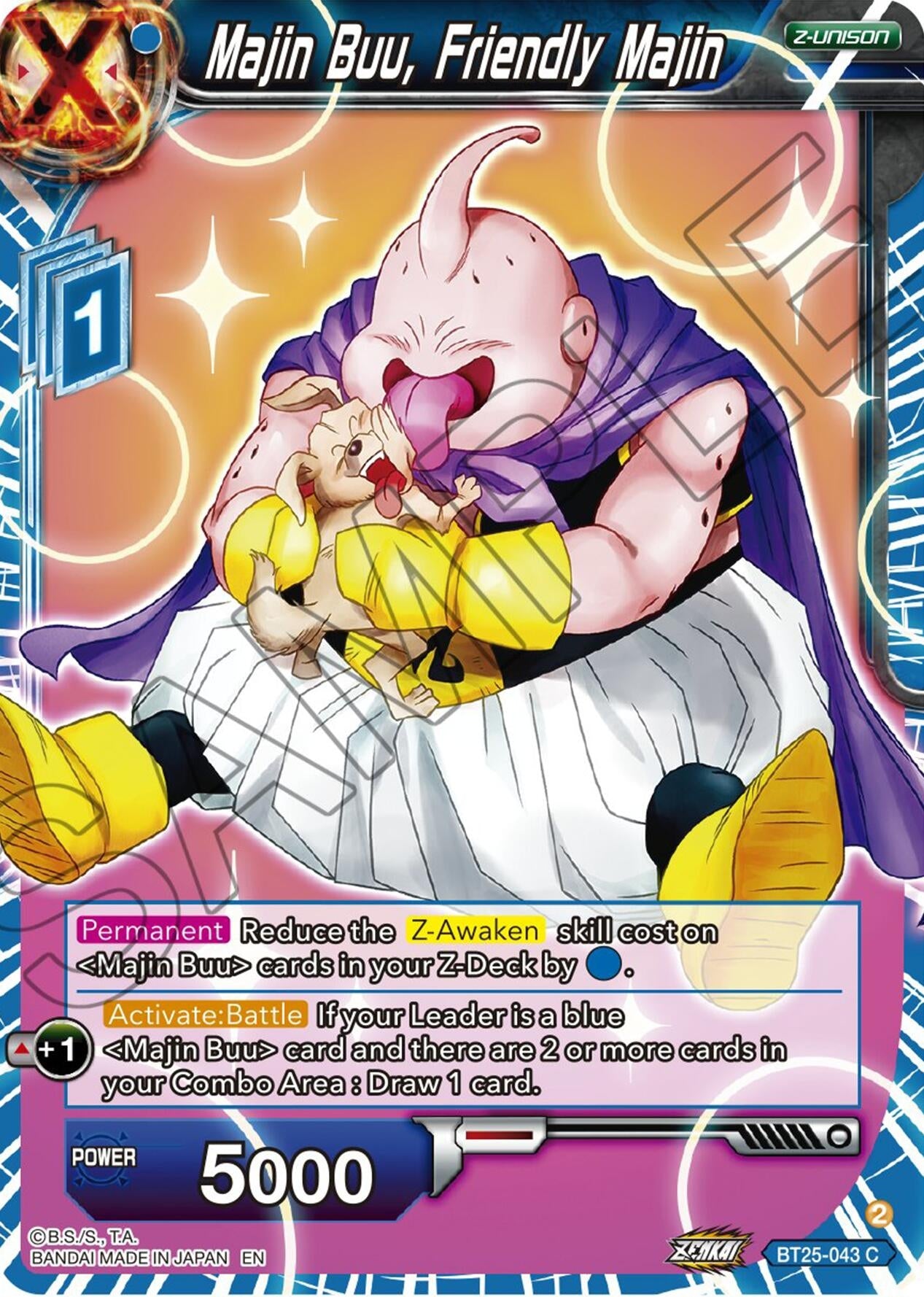 Image for Majin Buu, Friendly Majin - Dragon Ball Super: Masters