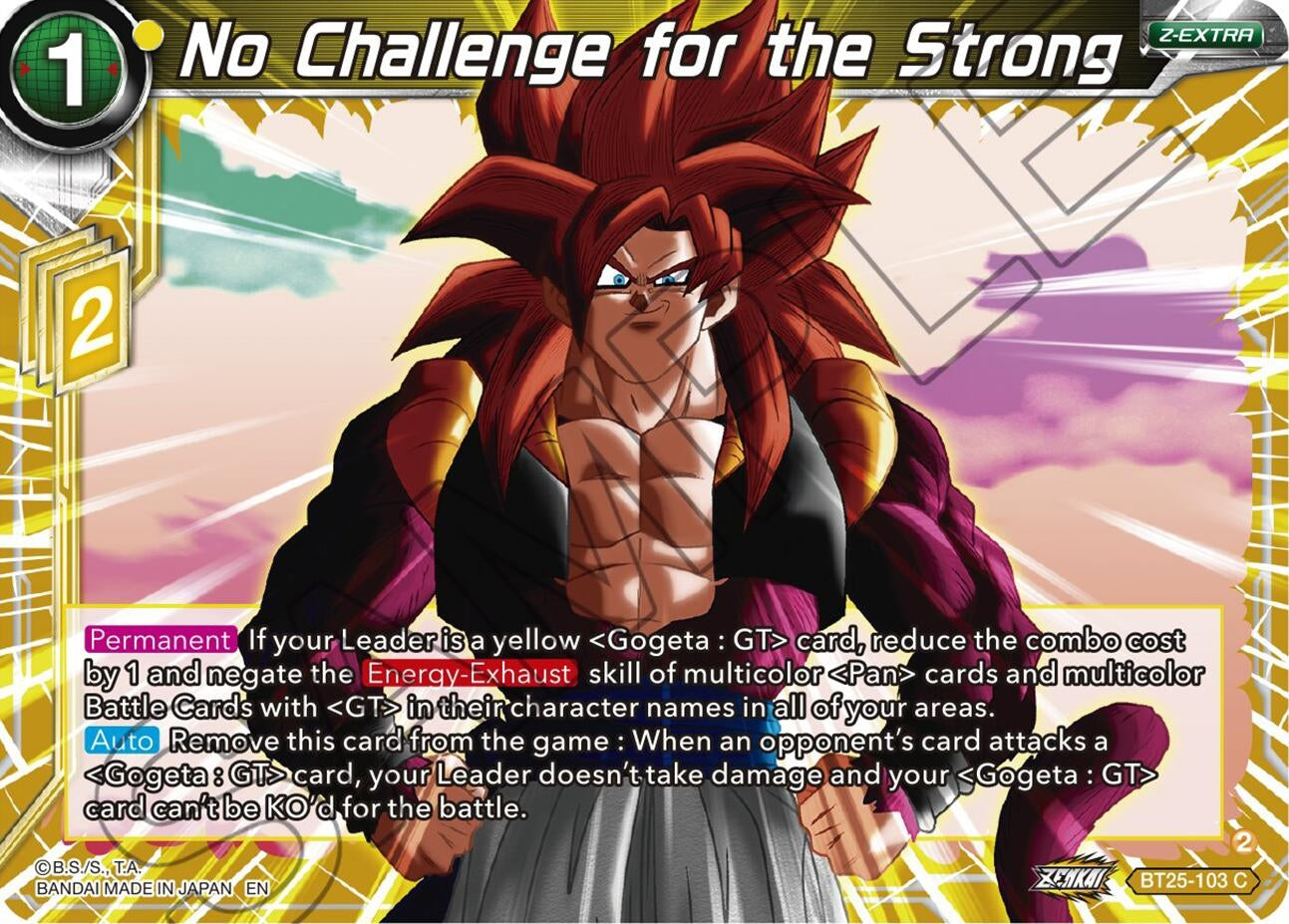 Image for No Challenge for the Strong - Dragon Ball Super: Masters