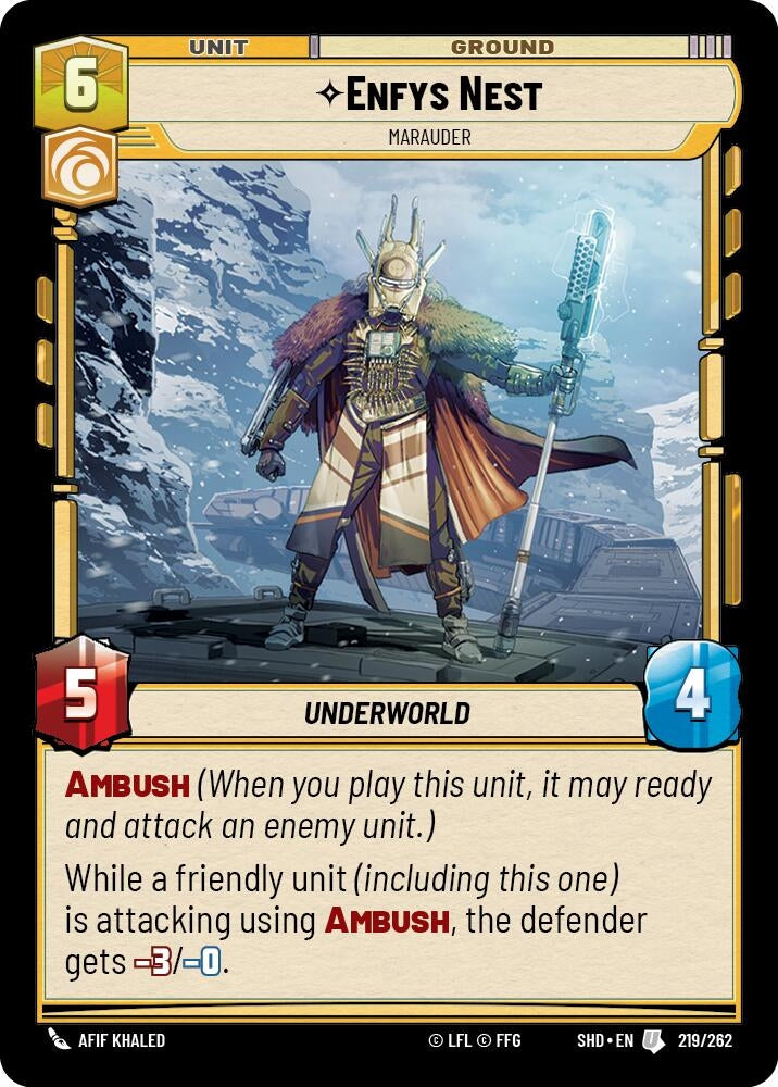 Image for Enfys Nest - Marauder - Star Wars: Unlimited