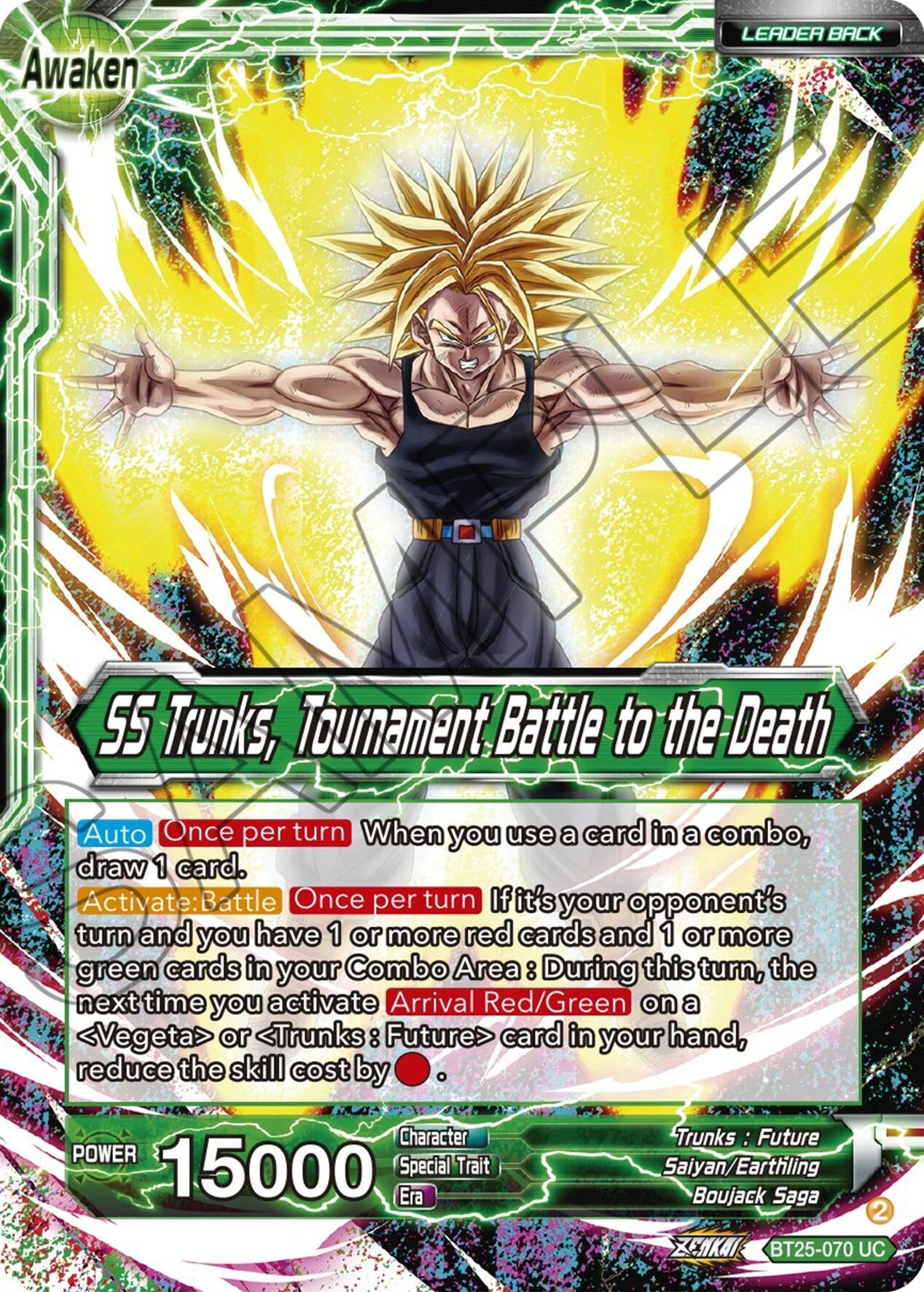 Image for Trunks // SS Trunks, Tournament Battle to the Death - Dragon Ball Super: Masters