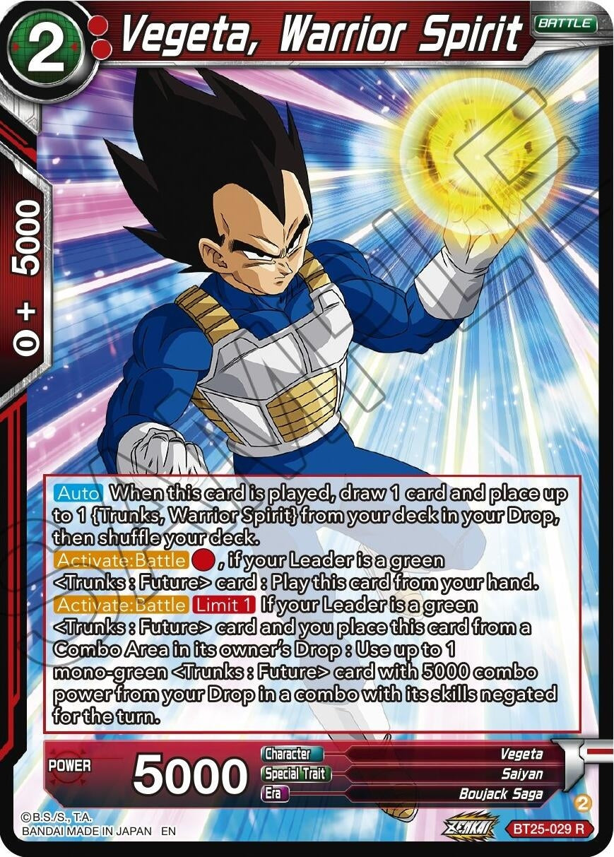 Image for Vegeta, Warrior Spirit - Dragon Ball Super: Masters