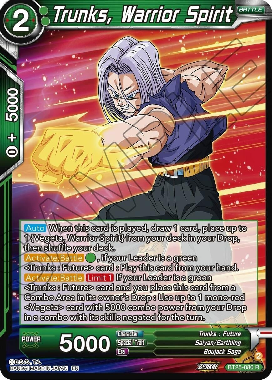 Image for Trunks, Warrior Spirit - Dragon Ball Super: Masters