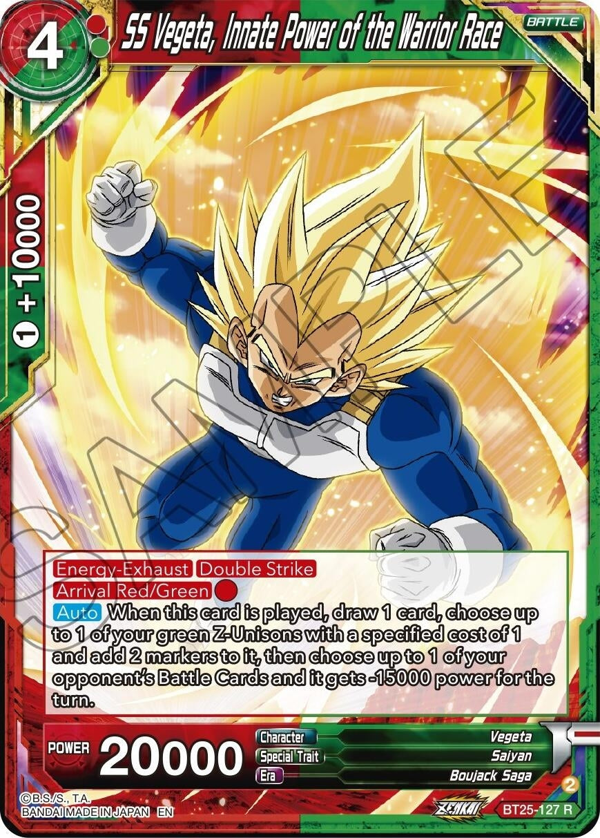 Image for SS Vegeta, Innate Power of the Warrior Race - Dragon Ball Super: Masters