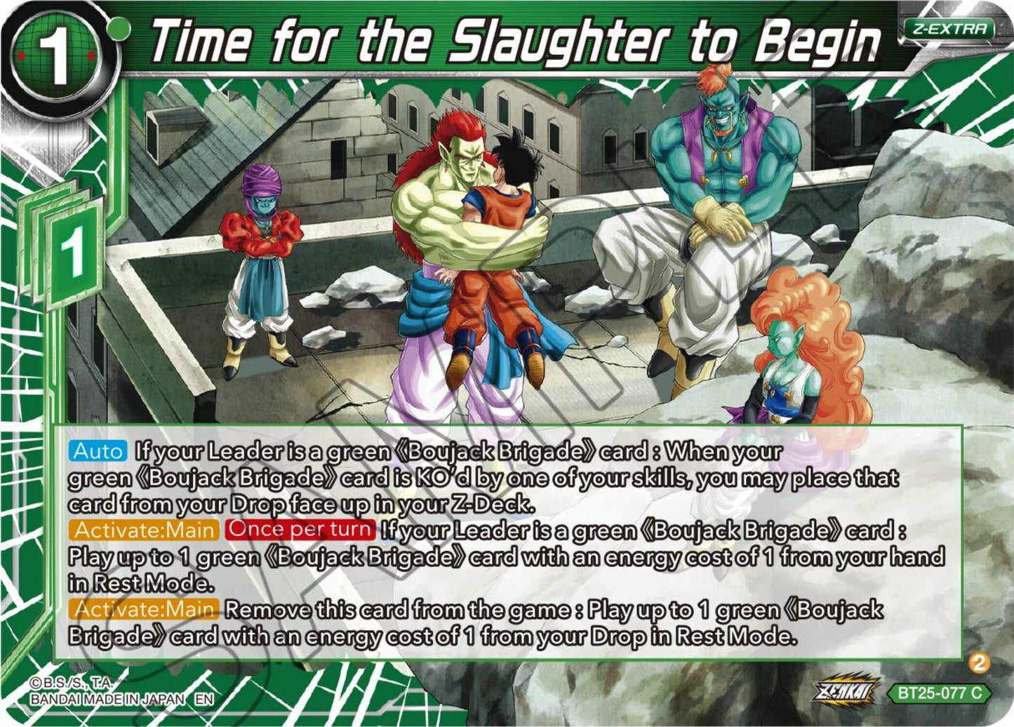 Image for Time for the Slaughter to Begin - Dragon Ball Super: Masters