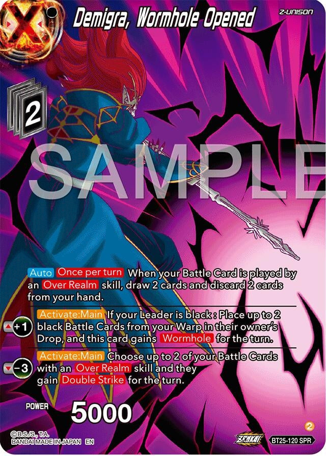 Image for Demigra, Wormhole Opened (SPR) - Dragon Ball Super: Masters