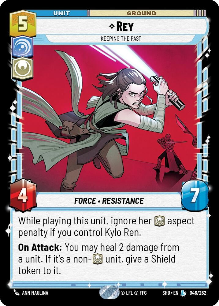Image for Rey - Keeping the Past - Star Wars: Unlimited