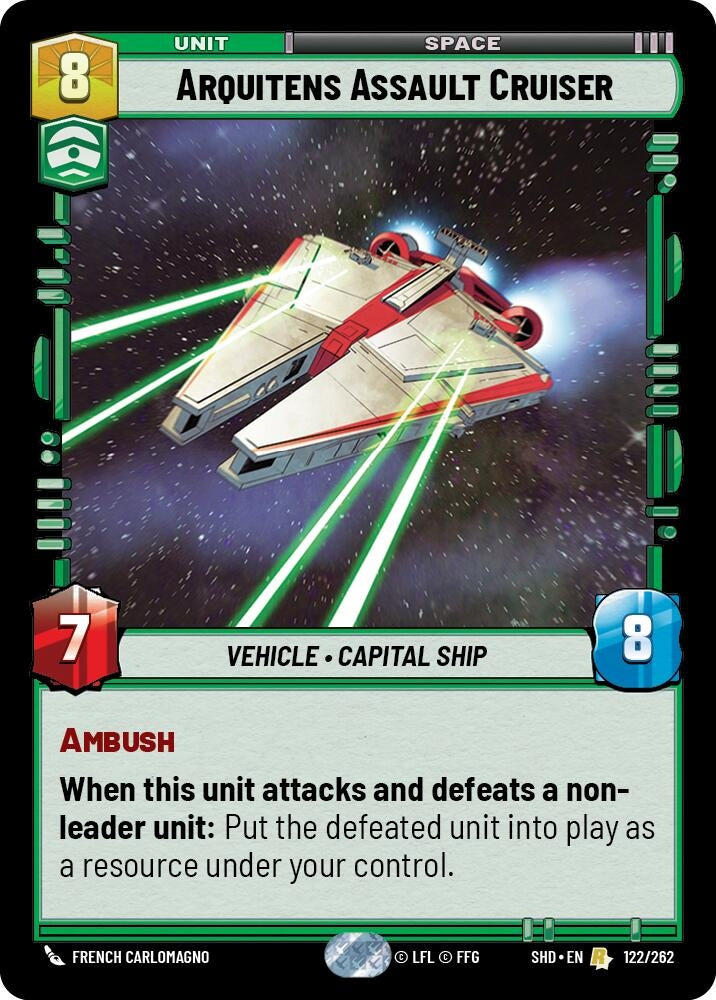 Image for Arquitens Assault Cruiser - Star Wars: Unlimited