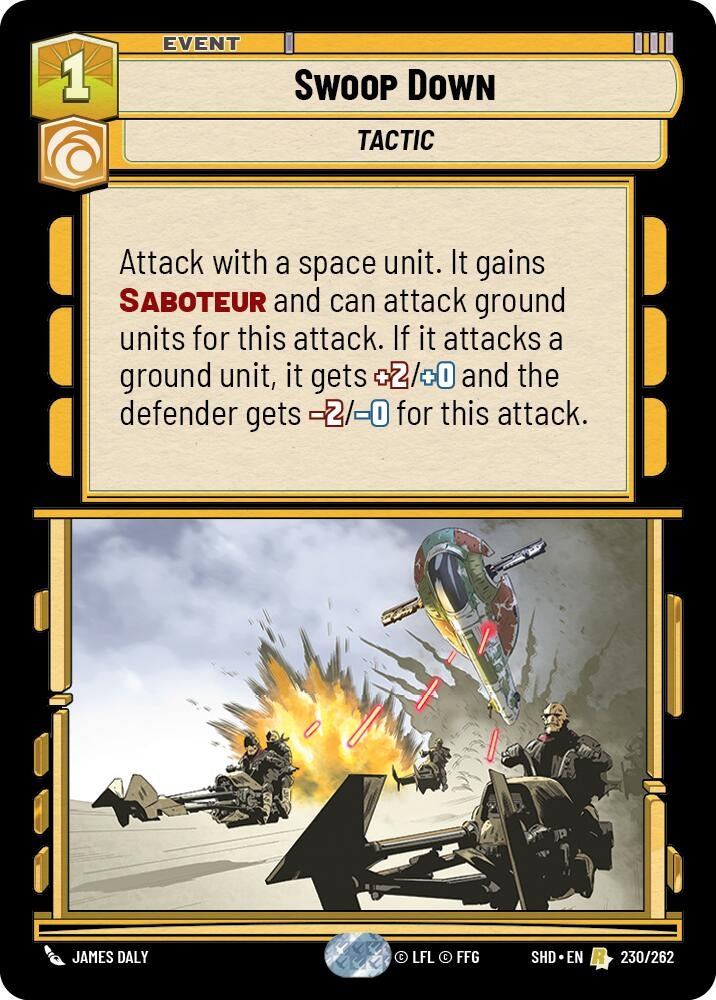 Image for Swoop Down - Star Wars: Unlimited